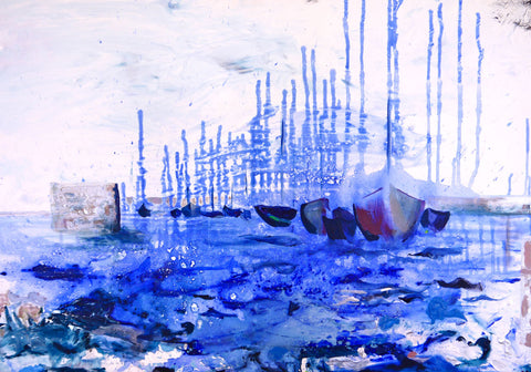 Blue Boats