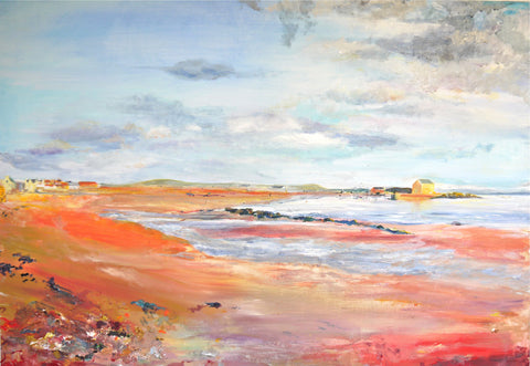 Sunset On Elie Beach