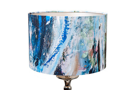 Small Into the Blue Lampshade